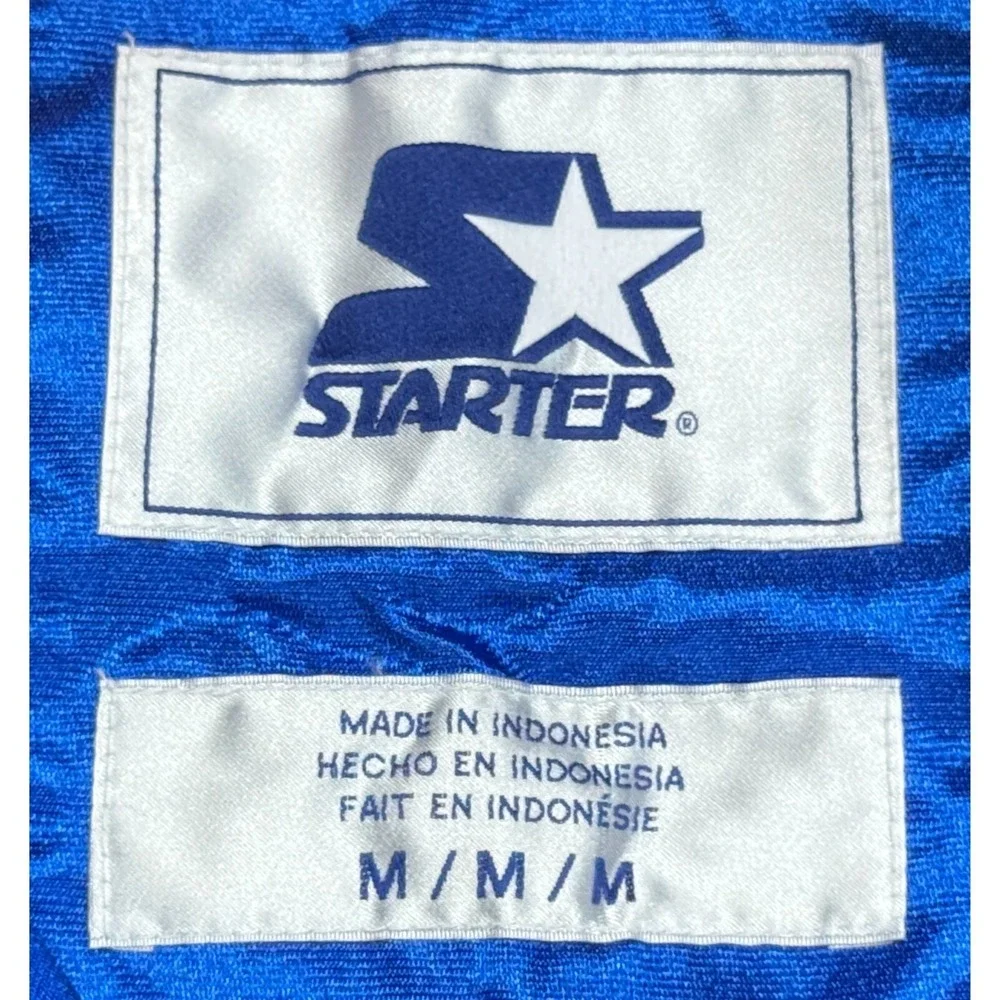 Starter‎ NBA New York Knicks Rare & Vintage Satin Bomber Jacket Size Medium